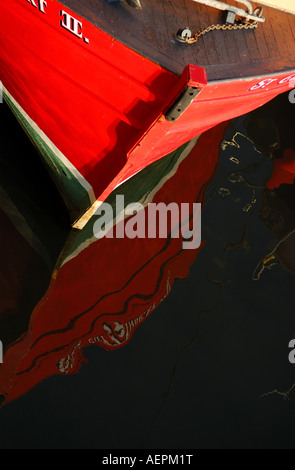 Fishing Boat, Seahouses Harbour Stock Photo - Alamy