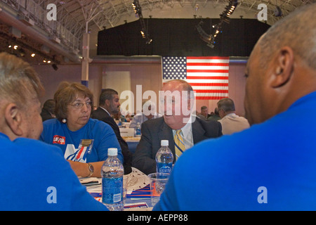 Teachers Union President Ed McElroy Stock Photo