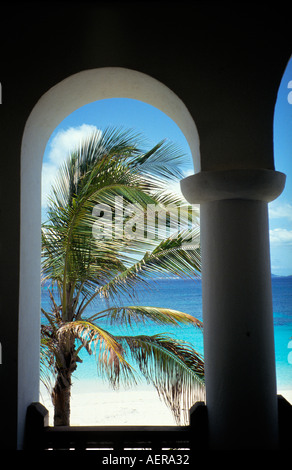 hotel cap juluca island of anguilla islands of british west indies archipelago of the antilles caribbean Stock Photo