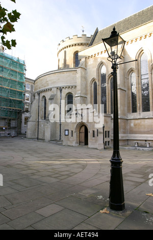 The Temple church in London England Stock Photo