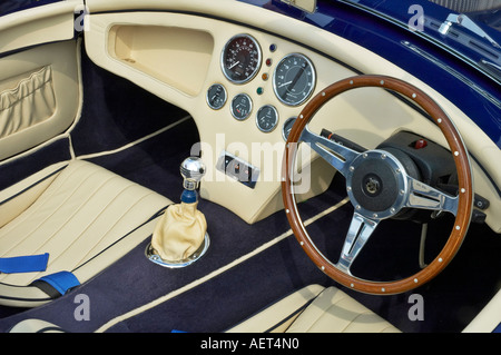 Sports Car Interior Stock Photo