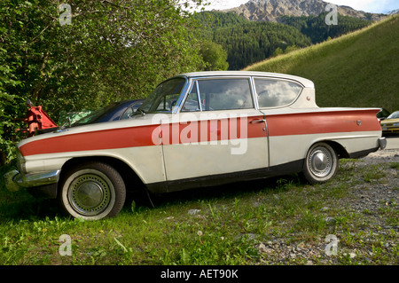 Ford Consul 315 in Mustair (Switzerland) Stock Photo