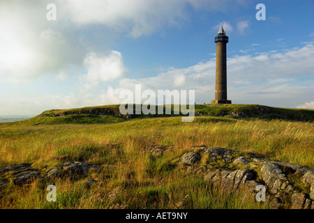 Waterloo Tower Peniel Heugh Scottish Borders Stock Photo