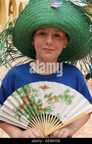 Florida Key Biscayne,St. Agnes Church,Betancourt Family Reunion,Cuban,Hispanic Latin Latino ethnic immigrant immigrants minority,boy boys lad lads mal Stock Photo