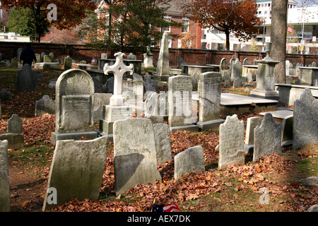 Christ Church Burial Ground at Philadelphia Pennsylvania United States Stock Photo