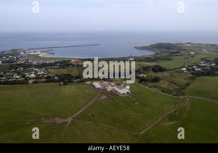 The island of Alderney in the Channel islands UK Picture by Andrew Hasson 2004 Stock Photo