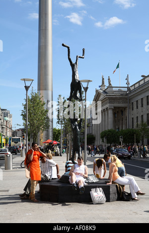 O'Connell Street, Dublin Street Sculpture by Barry Flanagan