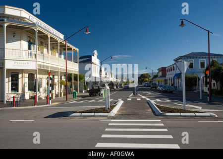 Historic Martinborough Hotel Martinborough Wairarapa North Island New Zealand Stock Photo