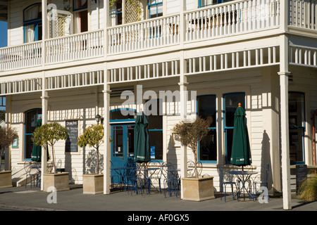 Historic Martinborough Hotel Martinborough Wairarapa North Island New Zealand Stock Photo