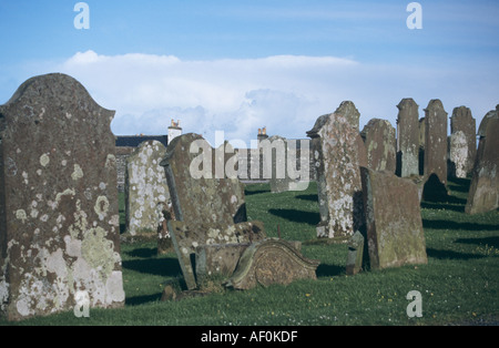 Graves at Whithorn Priory Whithorn Scotland Stock Photo