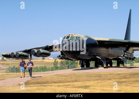 Elk257 2334 South Dakota Ellsworth AFB South Dakota Air and Space Museum B 52 Stock Photo