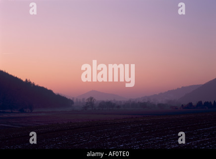 Wanfried (Umgebung), Landschaft Stock Photo