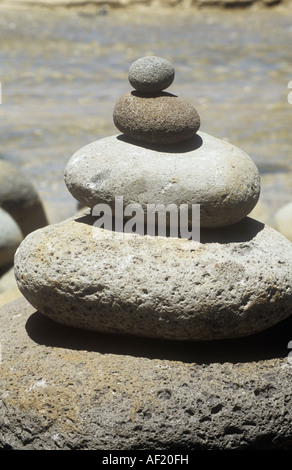 Pile of pebbles. Stock Photo