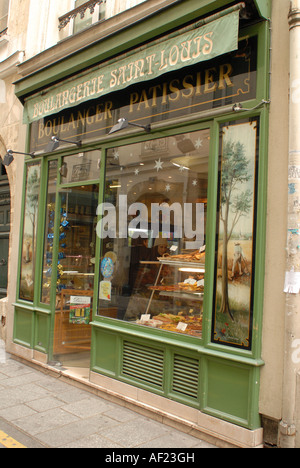 France, Paris, Boulangerie Patisserie exterior , Old Vintage French ...