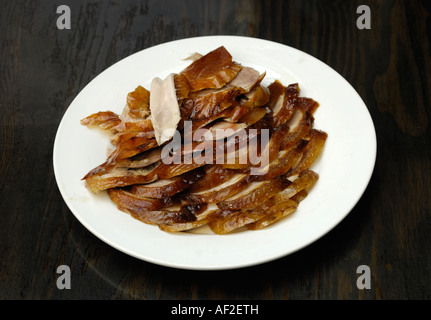 Li Qun Roast Duck Restaurant BEIJING CHINA Sep 2007 Stock Photo