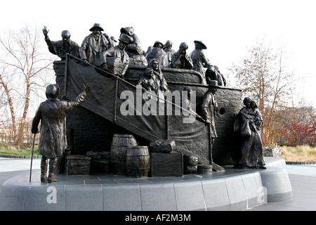 Irish Memorial National Monument at Philadelphia Stock Photo