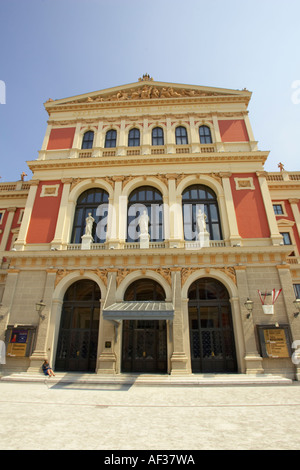Musikverein Gesellschaft Der Musikfreunde Building in Vienna Austria Stock Photo