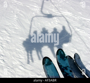 chairlift Stock Photo