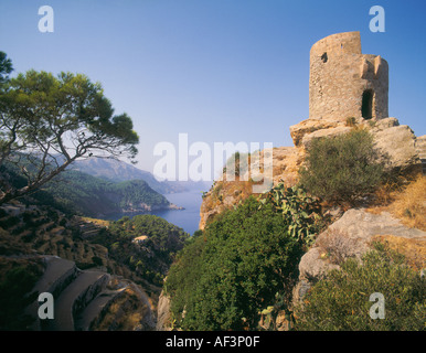 Mallorca Balearic Islands Spain Mirador de Ses Animes Stock Photo