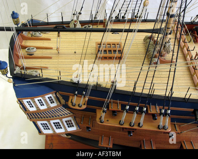Agamemnon, 64 gun ship of 1794, Nelson's favourite ship of the line ...