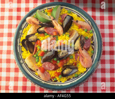 Paella Stock Photo