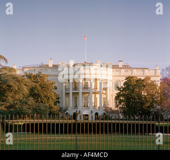 The White House Washington DC at dawn Stock Photo