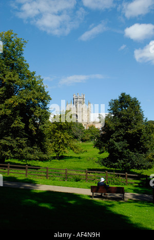 View of the famous Octagon Tower through an archway Stock Photo - Alamy