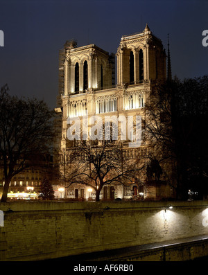 Geography   Travel, France, Paris, Norte Dame Cathedral, Built By 