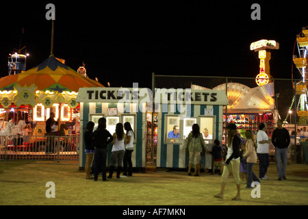 Ticket Booth in Culver City West Los Angeles California USA Stock Photo