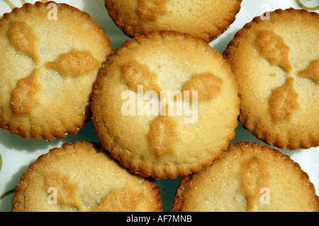 mince pies, close-up Stock Photo