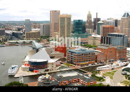 Harbor, Baltimore, Maryland, United States Stock Photo