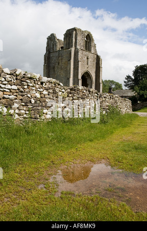 The West Tower, Shap Abbey, Cumbria. Stock Photo