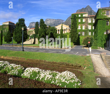 The Ivy-clad walls of the University of Cape Town, Western Cape Province; South Africa Stock Photo