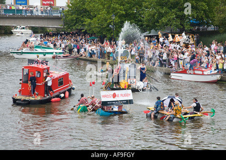 Maidstone River Festival on the River Medway in Kent, England, UK. Stock Photo