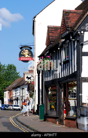 The High Street, Droitwich Spa, Worcestershire Stock Photo - Alamy