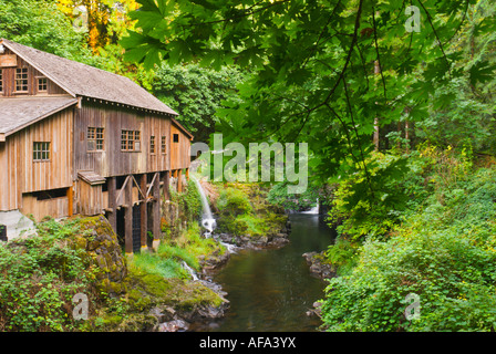 Cedar Creek Grist Mill Clark County Washington Stock Photo