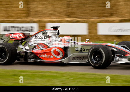 2006 McLaren-Mercedes MP4/21 GP car at Goodwood Festival of Speed, Sussex, UK. Stock Photo