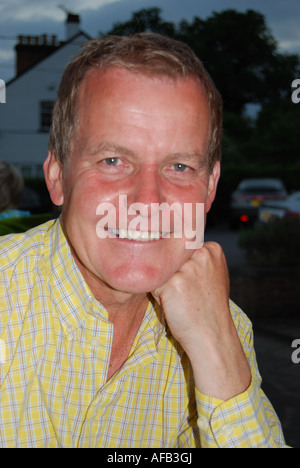 Middle-aged man smiling, portrait head shot, Berkshire, England, United Kingdom Stock Photo