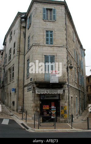 perigueux city apartment shop dordogne france Stock Photo