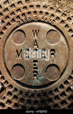 City utility Water Meter 2 Stock Photo