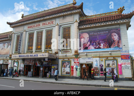 Himalaya Palace Cinema, South Road, Southall, London Borough of Ealing, Greater London, England, United Kingdom Stock Photo
