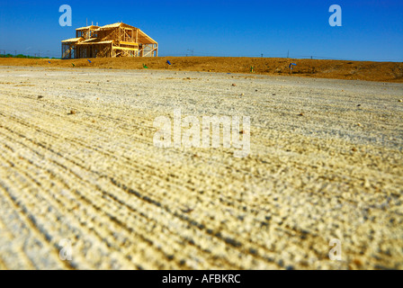 House under construction Stock Photo