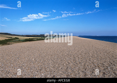 Chesil Beach, Near Abbotsbury, Dorset England Stock Photo