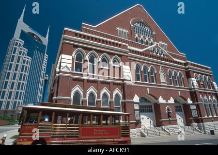 Nashville Tennessee,country Music City,Ryman Auditorium,built 1892,home,residence,house home houses homes residence,homes houses,property,neighborhood Stock Photo