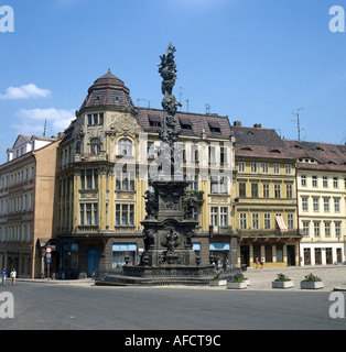 geography / travel, Czech Republic, Teplice, squares, market sqaure, North Bohemia, Stock Photo