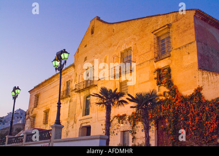 Building in PRETTY ARABIC VILLAGE OF FRIGILIANA SPAIN Stock Photo