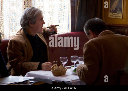 Chez Paul Restaurant near Bastille in Paris France Stock Photo