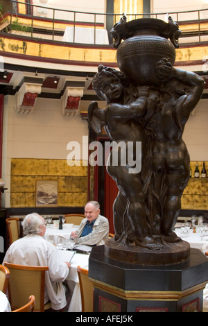 Le Dome du Marais restaurant, 9 rue de Bearn, 3rd arrondissement, Paris, France, Autumn 2007 Stock Photo