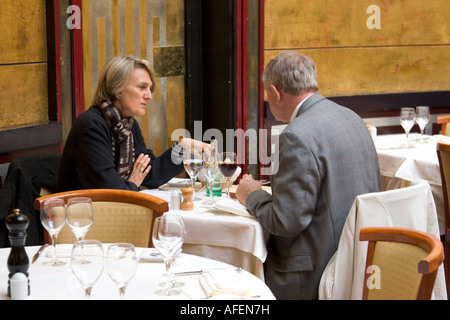 Le Dome du Marais restaurant, 9 rue de Bearn, 3rd arrondissement, Paris, France, Autumn 2007 Stock Photo