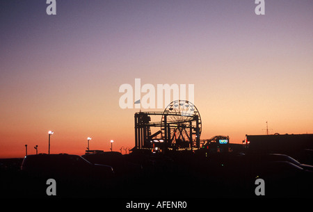 Santa Monica Pier, California, USA Stock Photo